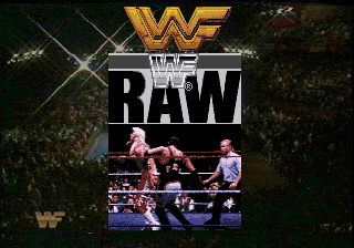 Заставка игры WWF Raw